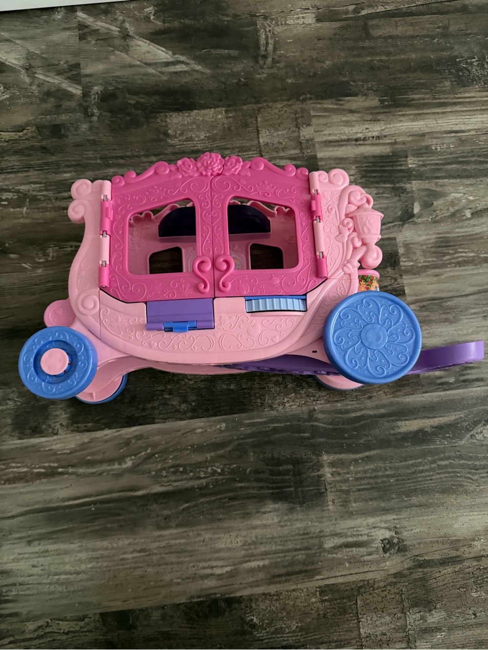 Pink & Purple Princess Carriage Playset for Imaginative Play